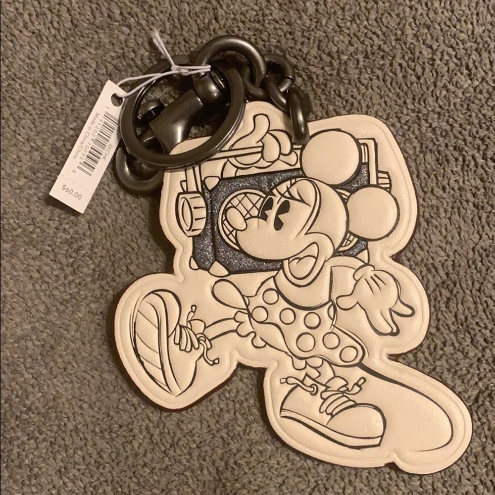 Disney x Coach Minnie Mouse Boombox Bag Charm